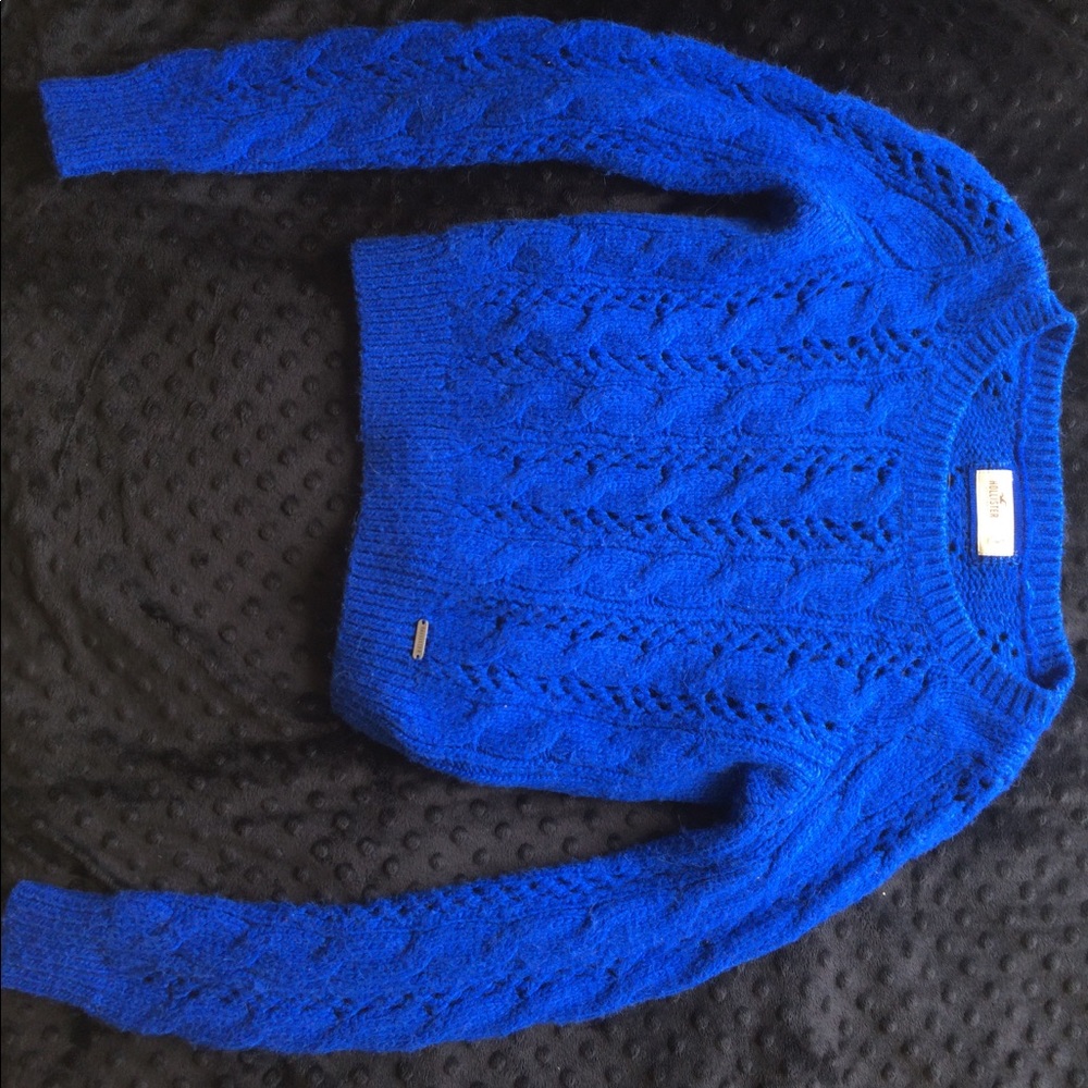 Cropped Knitted Sweater